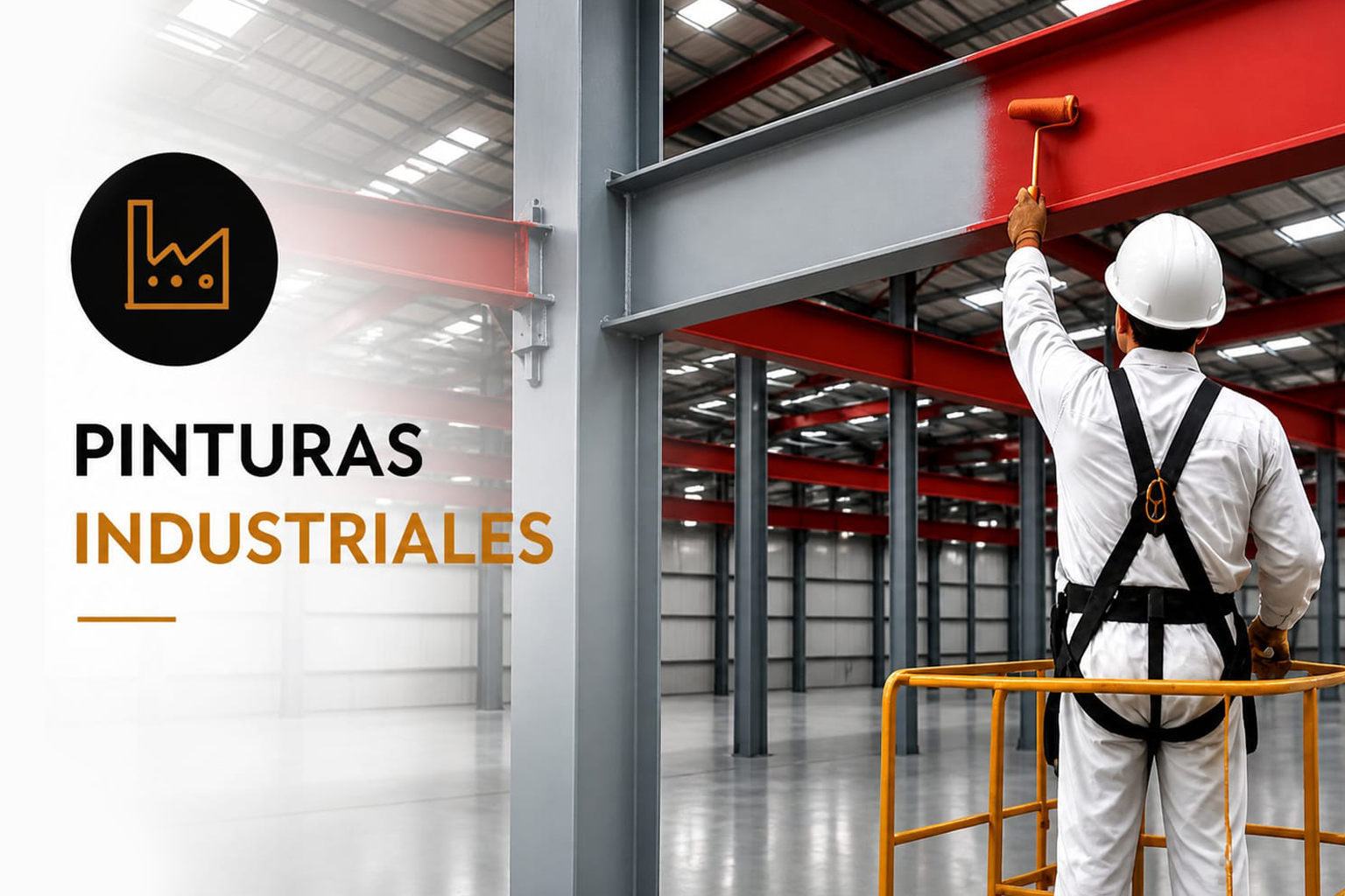 Pintura industrial para naves y estructuras